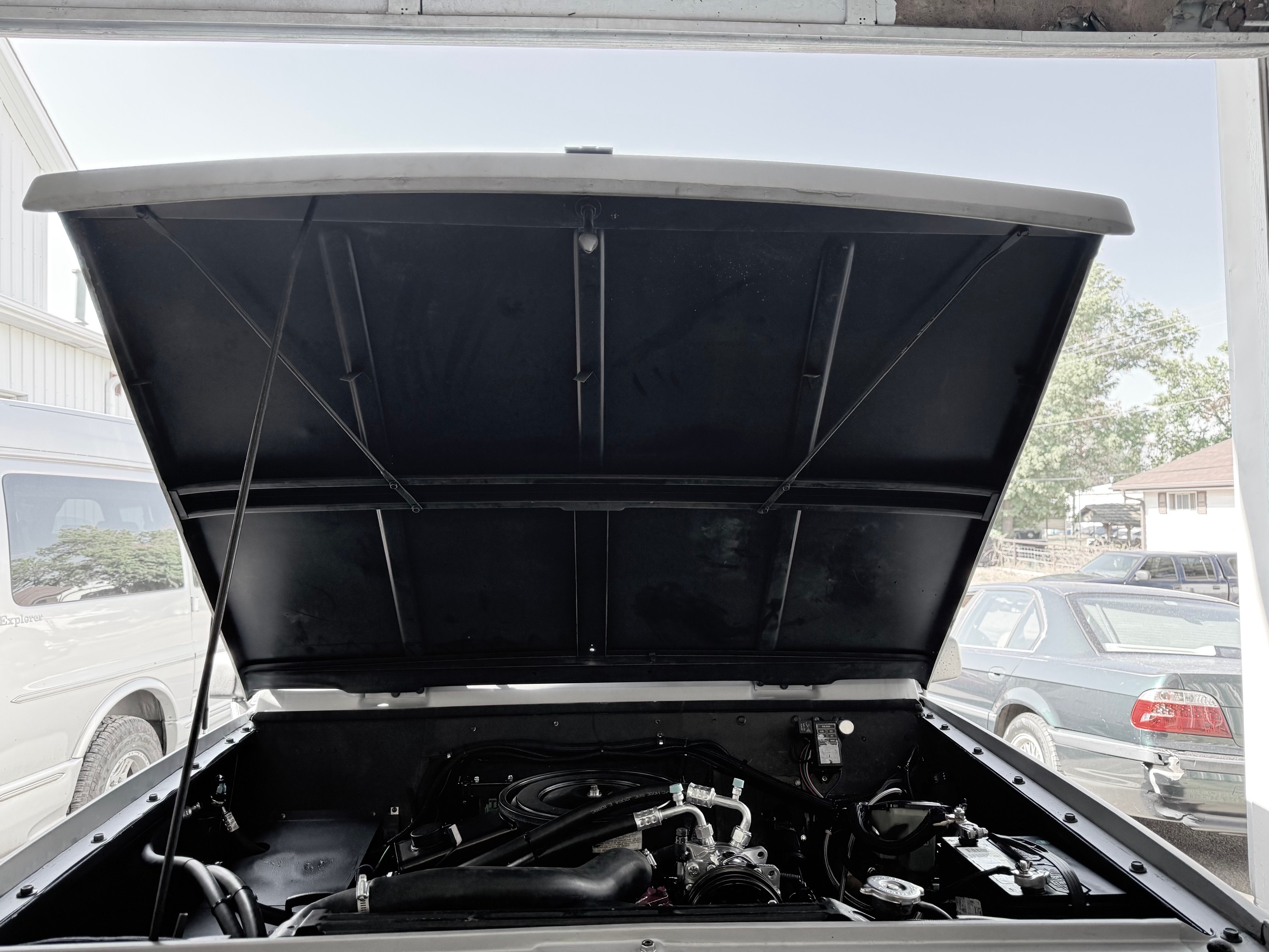 Scout engine bay